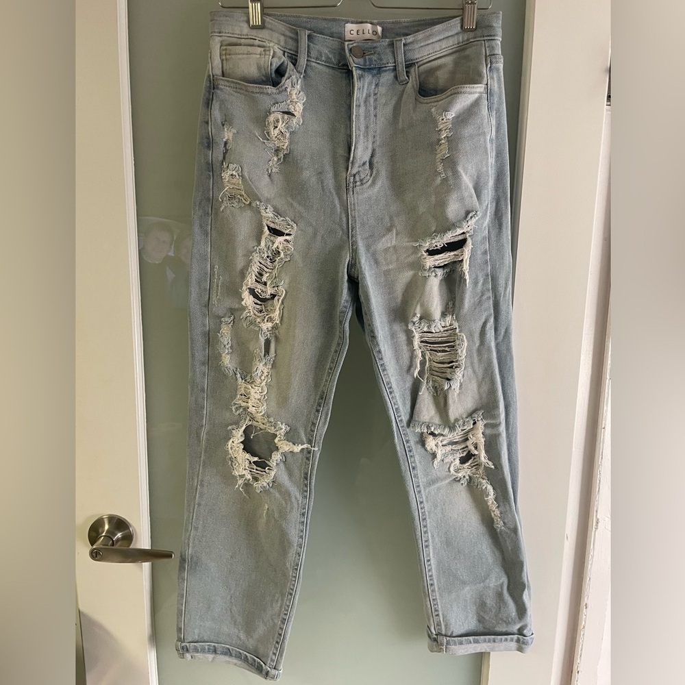 Cello Size 11 Ripped Denim Jeans
